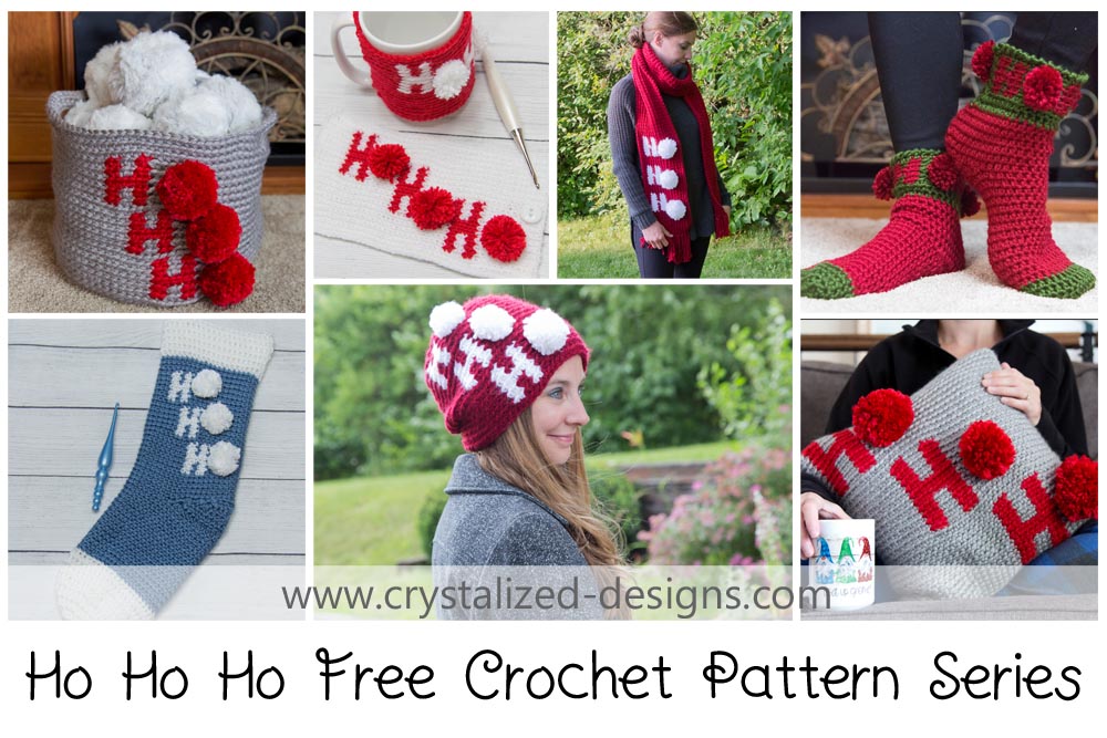 7 Free Christmas Crochet Pattern Series ~ Crystalized Designs